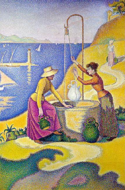 Paul Signac Women at the Well China oil painting art
